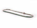 Tennis Bracelet with Emeralds