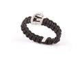 Black Tabular Thin Ring Letter G