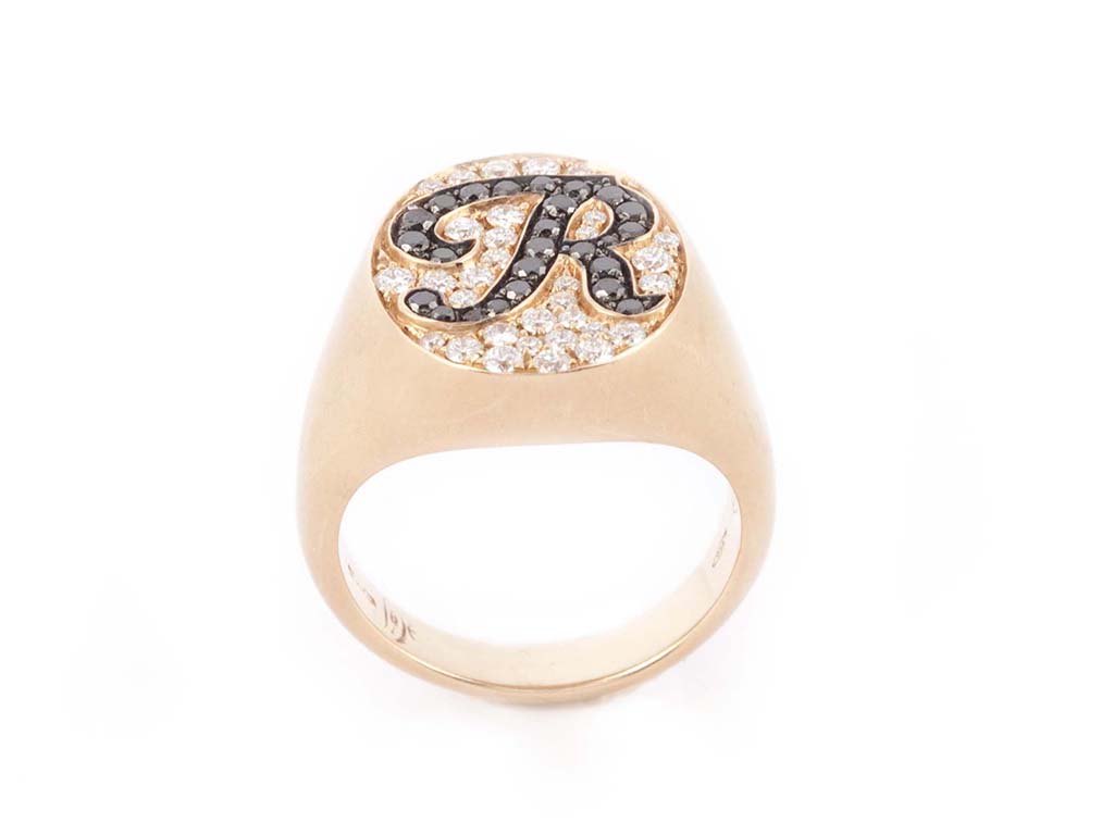 Ring letter R