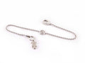Bracelet White Gold Girl With Diamonds
