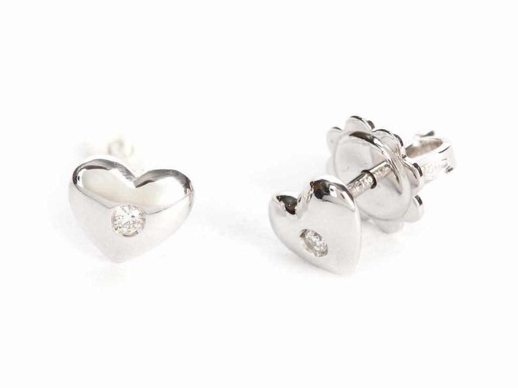 Gold & Diamond Earrings