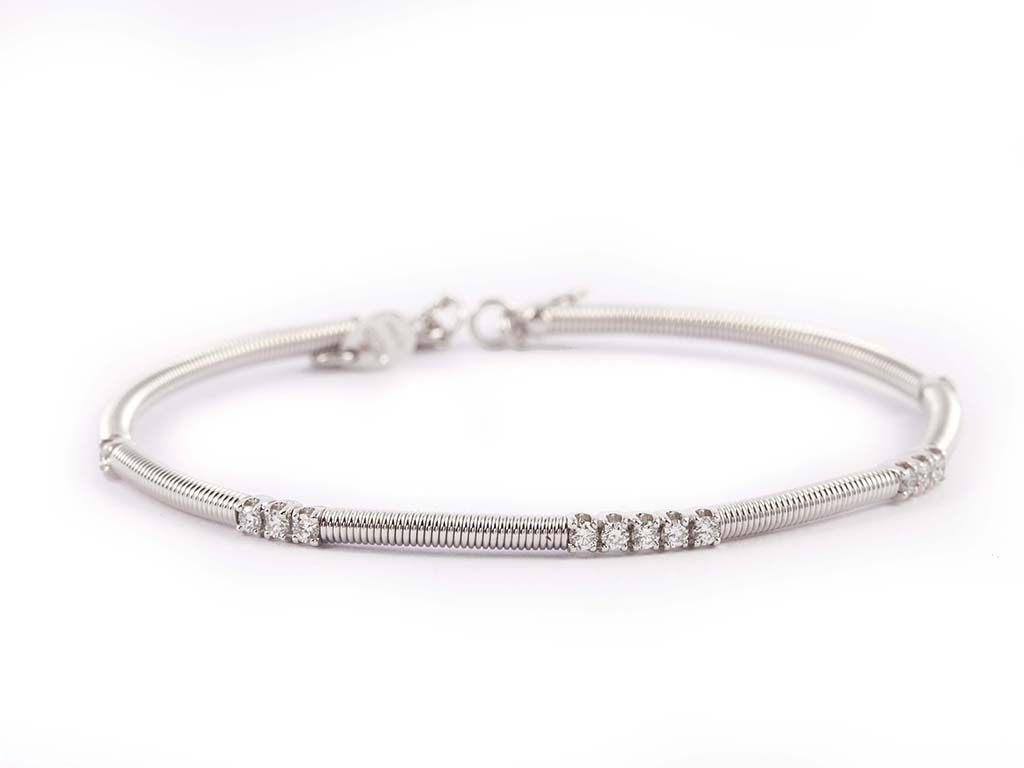White Gold Bracelet with Diamonds