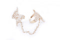 P/G Double Ring With Studded Chain 2