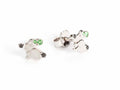 Gold Dog Earrings