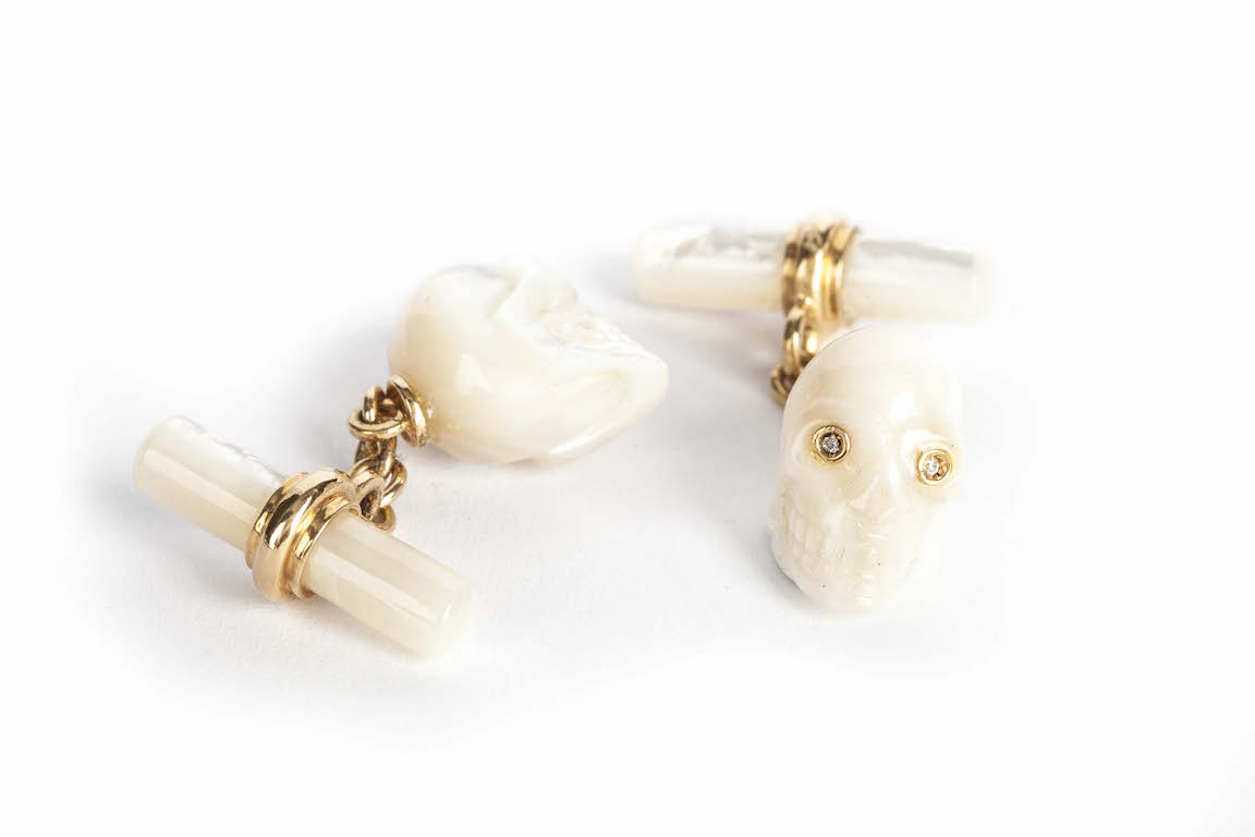 Cufflinks Skull m.o.p