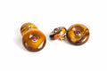 Cufflinks Round Shape Tiger