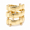 RING DIAMONDS (CARRE' CUT)