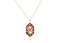 Pendant Black & Red Mashallah Necklace