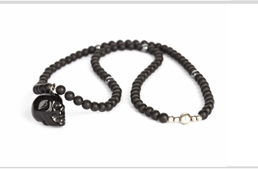 Black Ruthenium Necklace