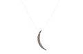 Gold Moon Long Necklace