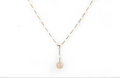 Rose Gold Necklace with PAC Symbol