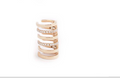 Pink Gold Stripe Cartilage Single Earring