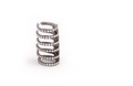 Black Gold Stripe Cartilage Single Earring